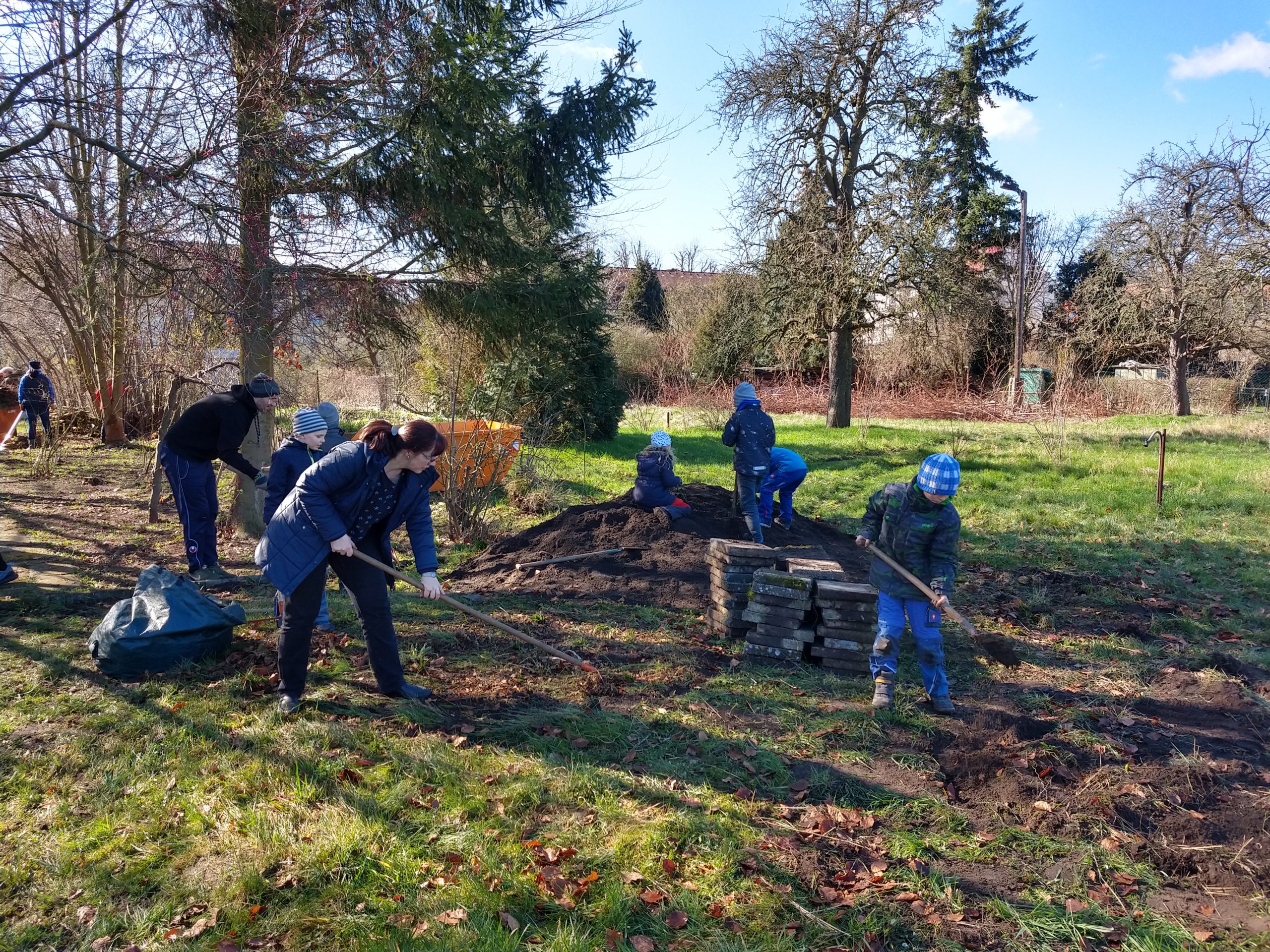 Unser Schulgarten soll schöner werden