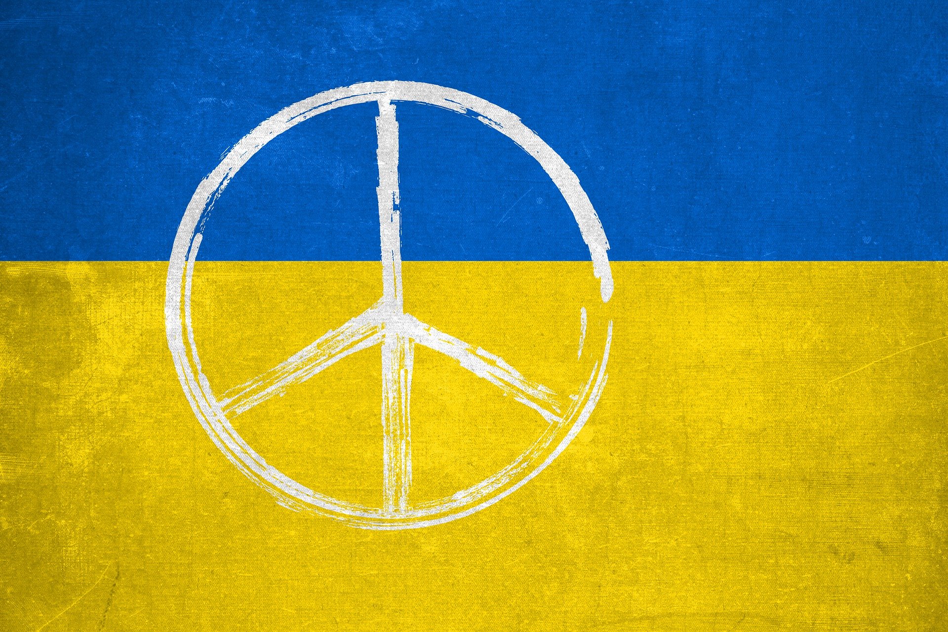 Unser Zeichen gegen den Krieg in der Ukraine